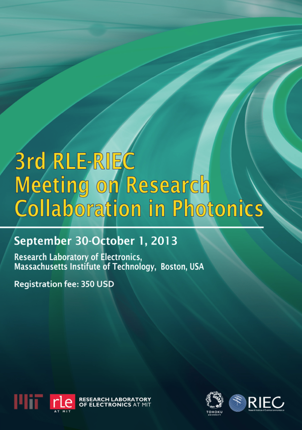 3rd RLE-RIEC Meeting on Research Collaboration in Photonics