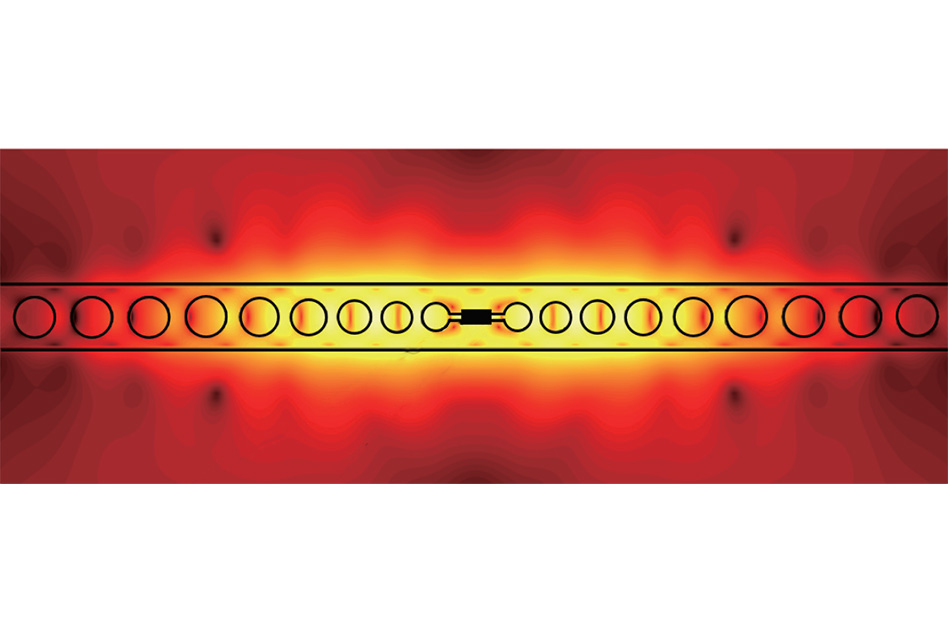 Self-Similar Nanocavity Design with Ultrasmall Mode Volume for Single-Photon Nonlinearities