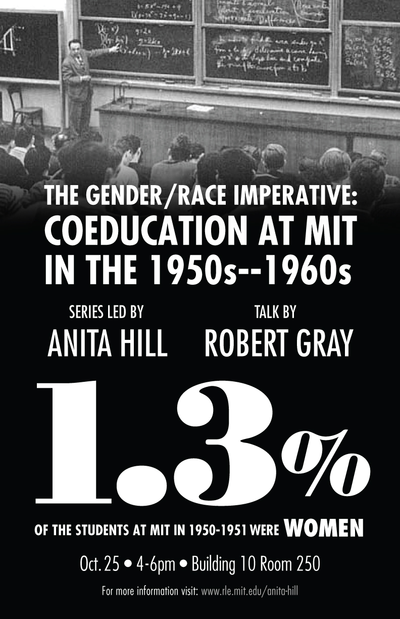 Anita Hill and Robert Gray: Coeducation at MIT in the 1950s–60s