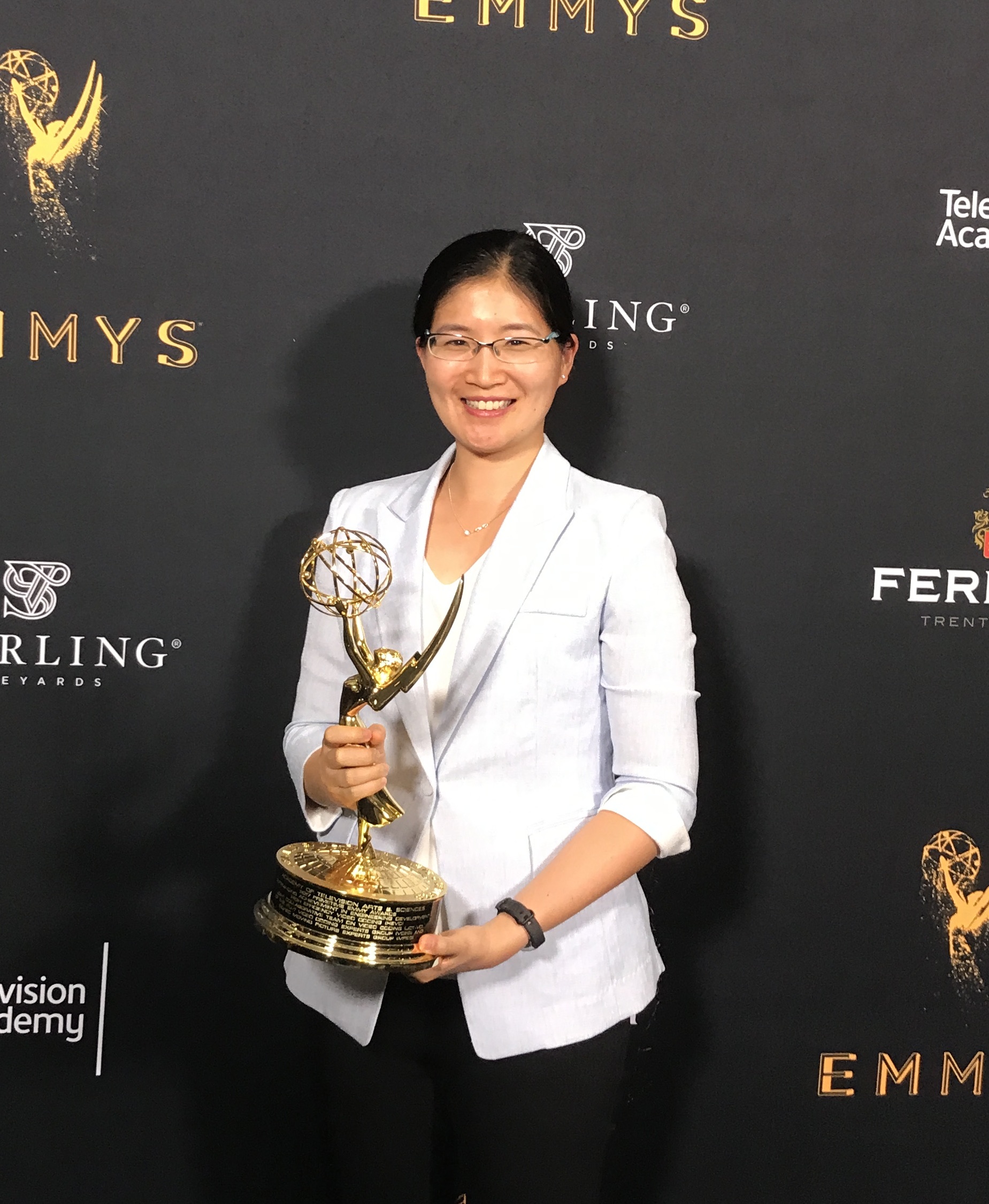 Vivienne Sze shares Engineering Emmy Award with colleagues