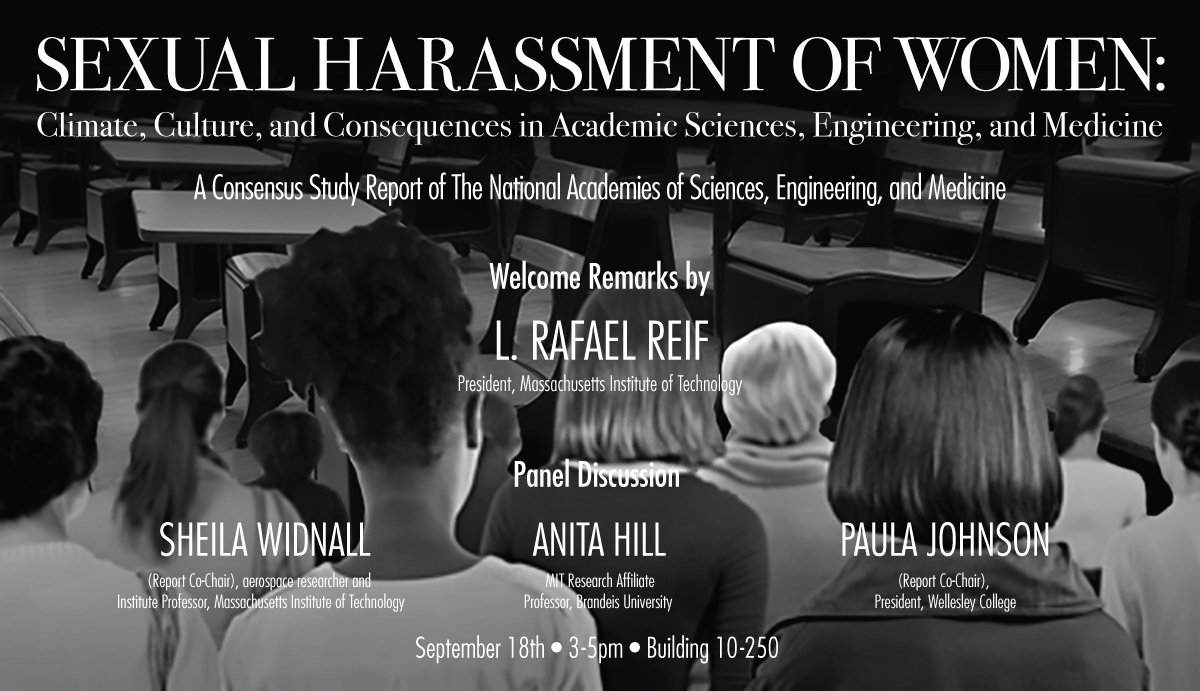 SEXUAL HARASSMENT OF WOMEN: Climate, Culture, and Consequences in Academic Sciences, Engineering, and Medicine