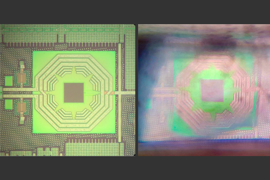 A CMOS-integrated quantum sensor based on nitrogen–vacancy centres